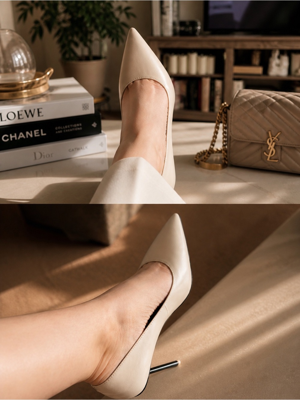 Vince Camuto Women's Ivory/White Heels